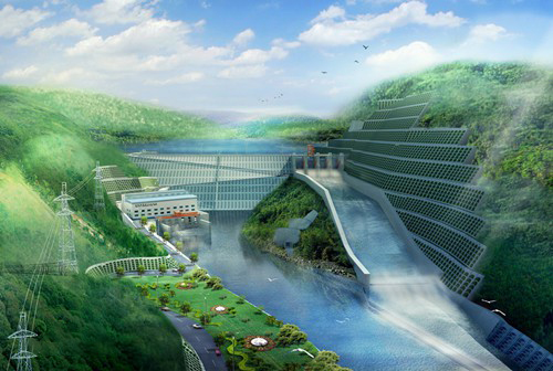新和老挝南塔河1号水电站项目